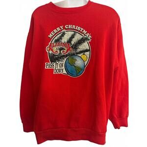 Vintage 1990s Alabama “Merry Christmas Pass It On Down” Sweatshirt